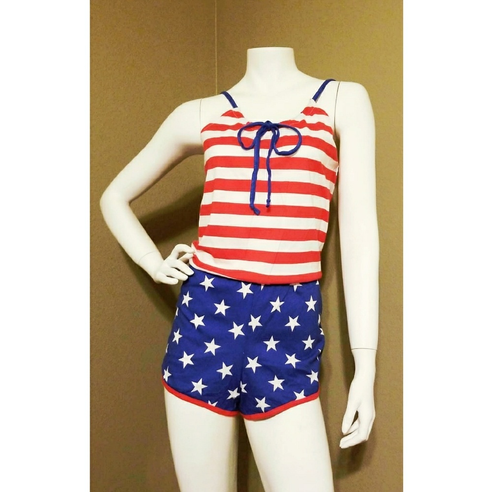 [4th Of July]🇺🇸Romper🇺🇸 Coachella - Picture 2 of 7